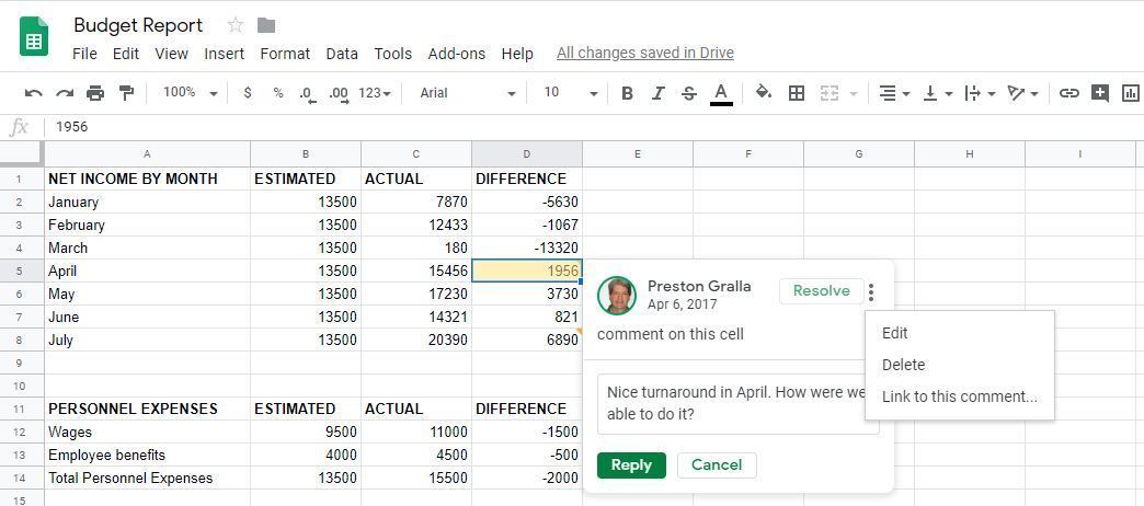 Google Sheets — მონაცემებთან ერთობლივი მუშაობის სიმარტივე