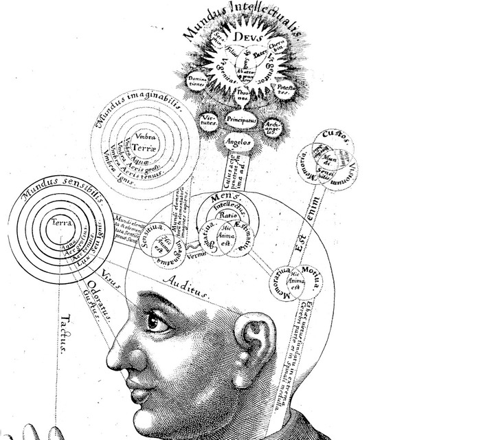 ცნობიერების რობერტ ფუდის ილუსტრაცია, 1619 წელი