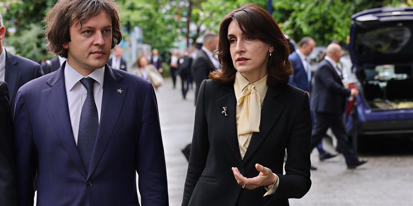 ირაკლი კობახიძე და მაკა ბოჭორიშვილი